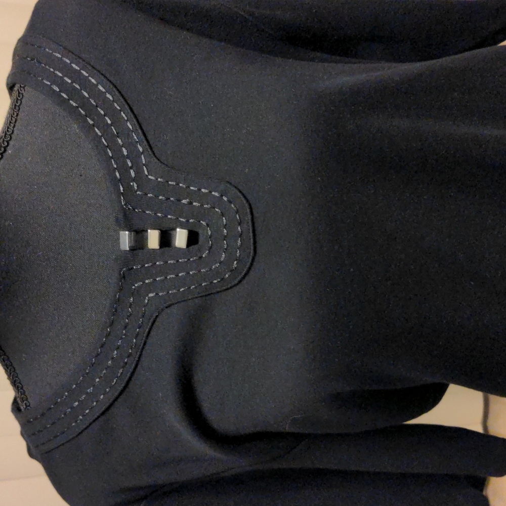 Black cotton blouse